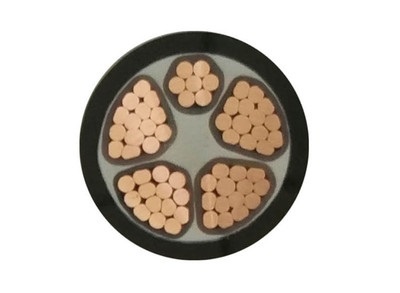 0.6/1KV YJV、YJLV4+1芯交聯(lián)電力電纜外徑、重量及載流量表(圖1)