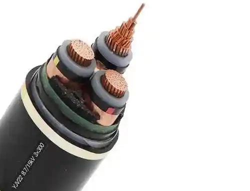 0.6/1KV YJV22、YJLV22 3芯3*4、6、10、16、25、35、50、70、95平方電纜外徑、重量及載流量(圖1)
