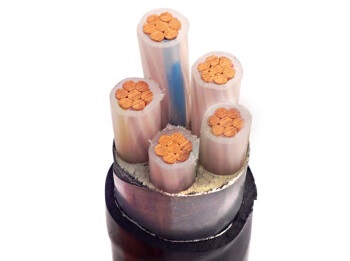 0.6/1KV YJV22、YJLV22 5芯交聯(lián)電力電纜外徑、重量及載流量表(圖1)