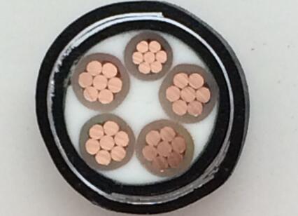 0.6/1KV YJV22、YJLV22 4+1芯4*4、10、16、25、35、50、70、95平方電纜外徑、重量及載流(圖1)