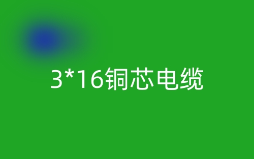 3*16銅芯電纜價格_3*16銅芯電纜載流量(圖1)