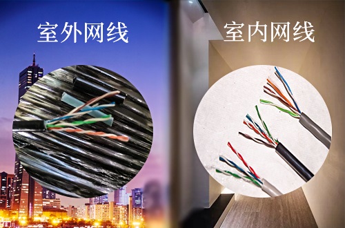 超五類室外阻水網(wǎng)線和室內(nèi)網(wǎng)線有什么區(qū)別？(圖1)